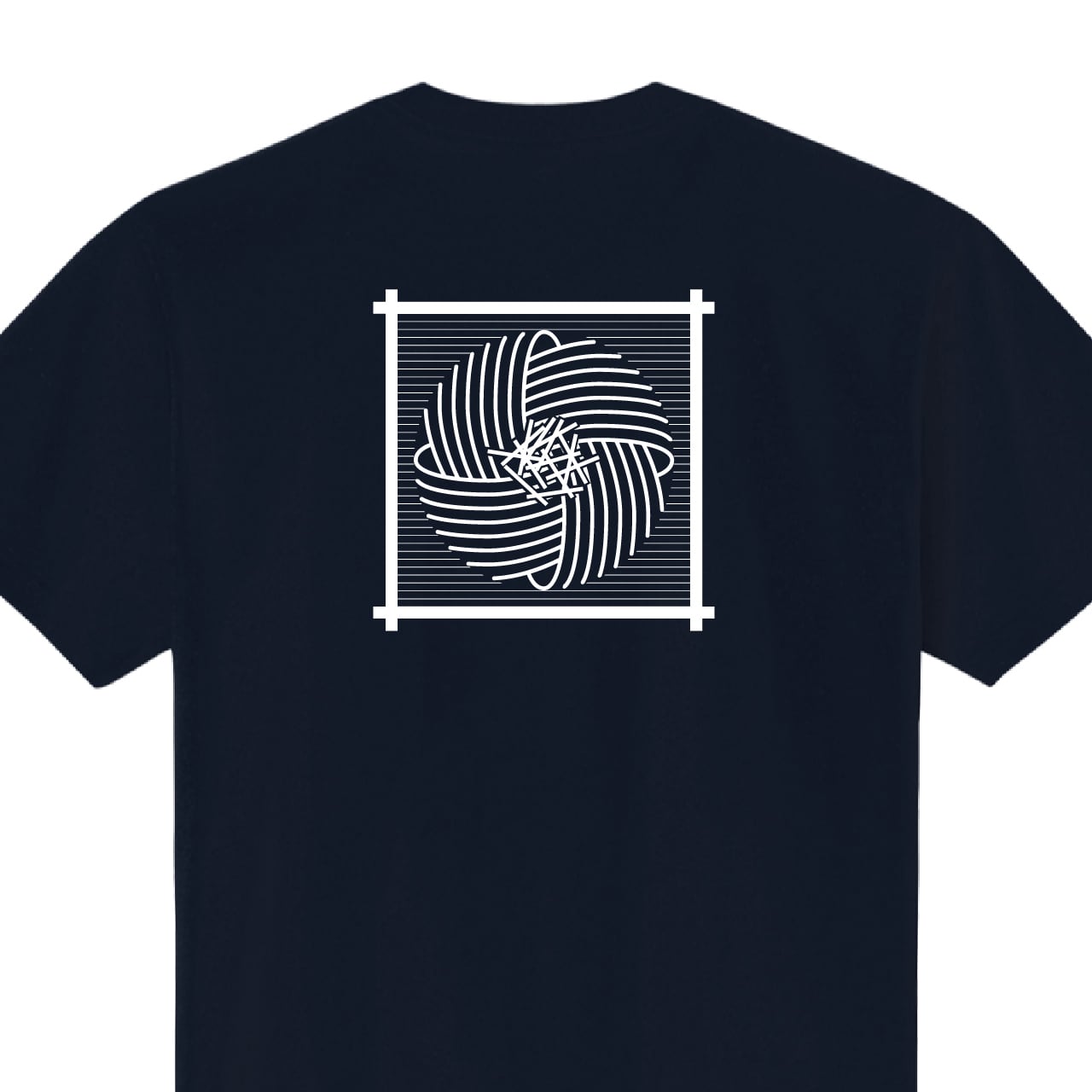 そば 蕎麦 Tシャツ ユニフォーム ※背面プリント 商品カラー:ネイビー