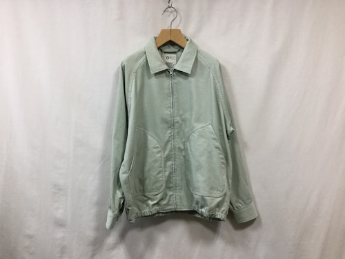 O-“CORDS HIGH-NECK BLOUSON MINT”