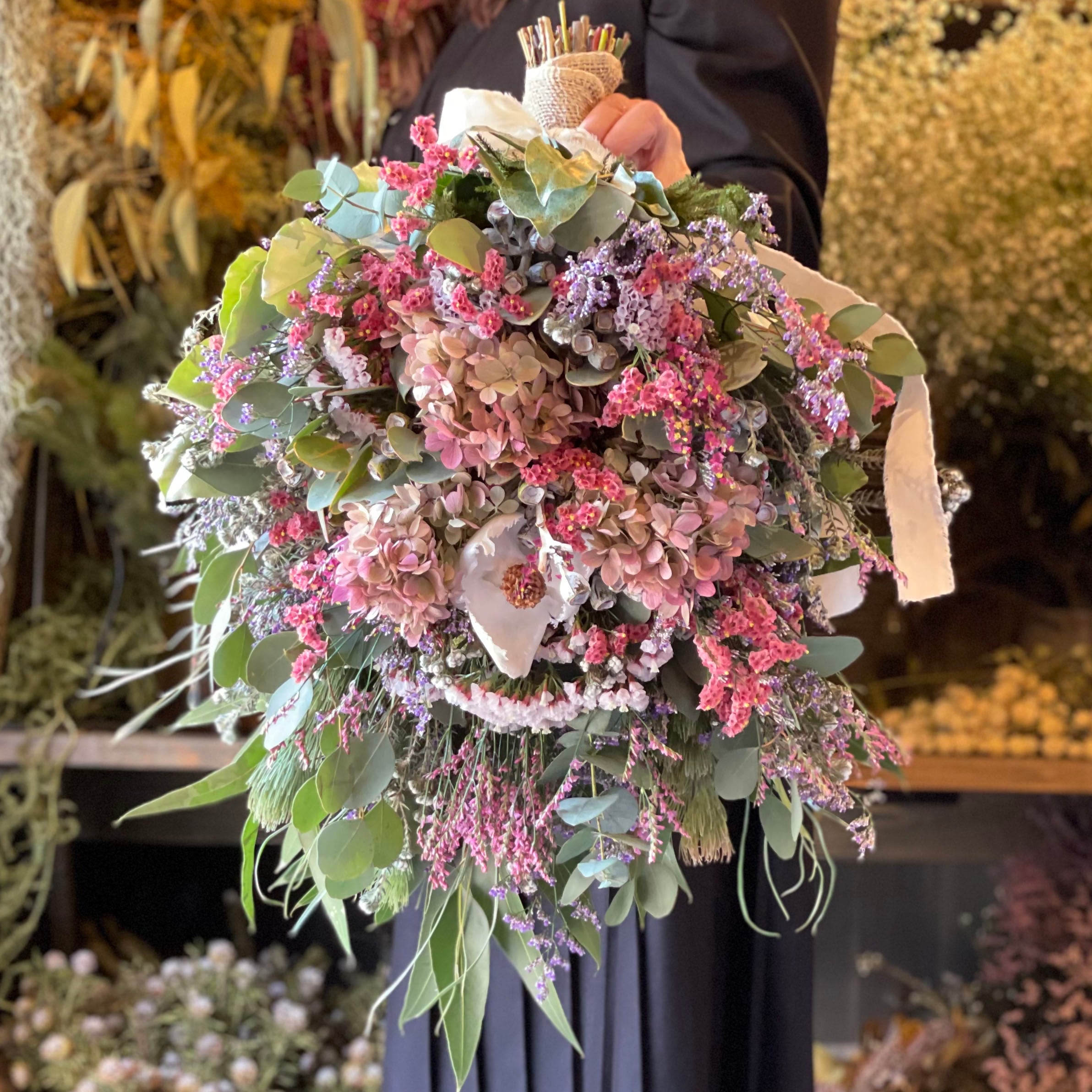 2026 Mother's Day Flower Gift【ナチュラルスワッグ】 | 花や蔦ひつじ
