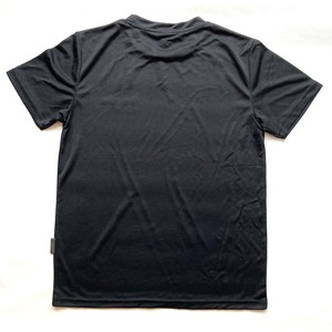 ドライTシャツ　ブラック【再生素材】【ペットボトル再生】