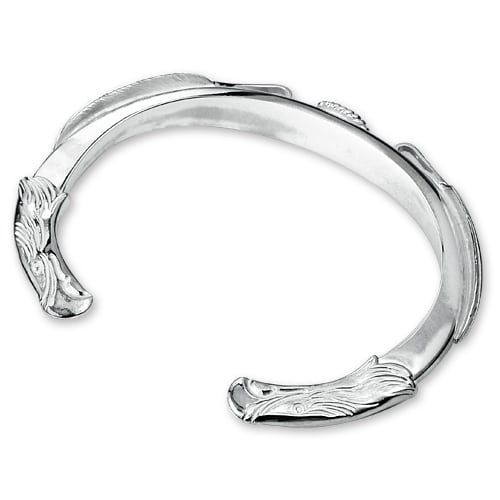 鷲見太郎 BRACELET ブレスレット】イーグルフェイスバングル/オパール