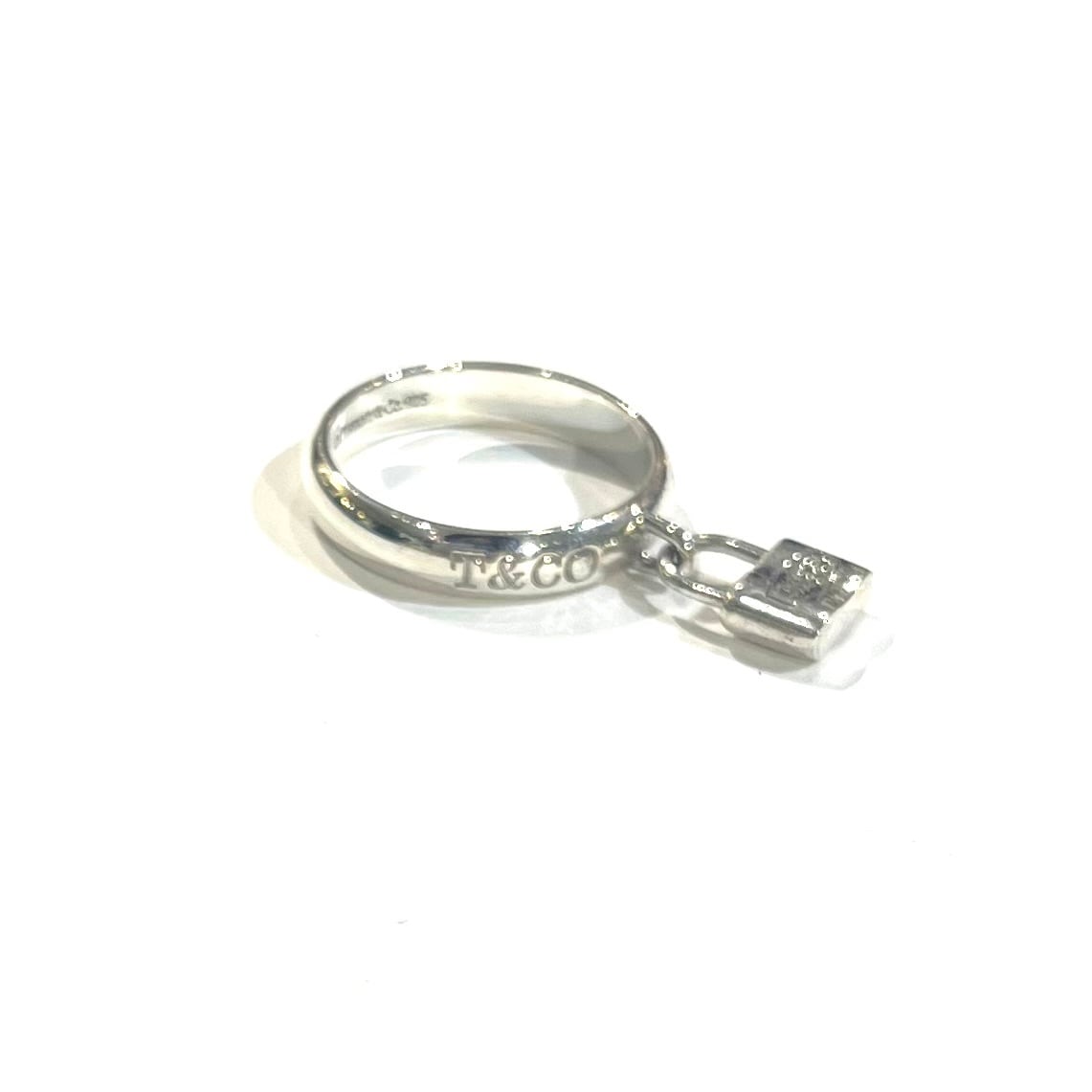 希少【TIFFANY&CO.】2242カデナロック指輪 12.5号／スターリング