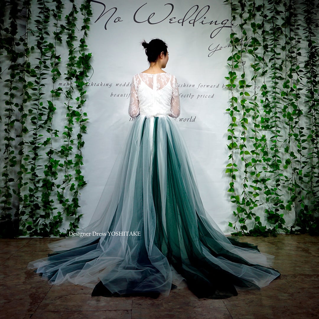 セパレートドレス3点セット 二次会 レストランウエディング ガーデンウエディング ウエディングドレス アールデコ R Deco