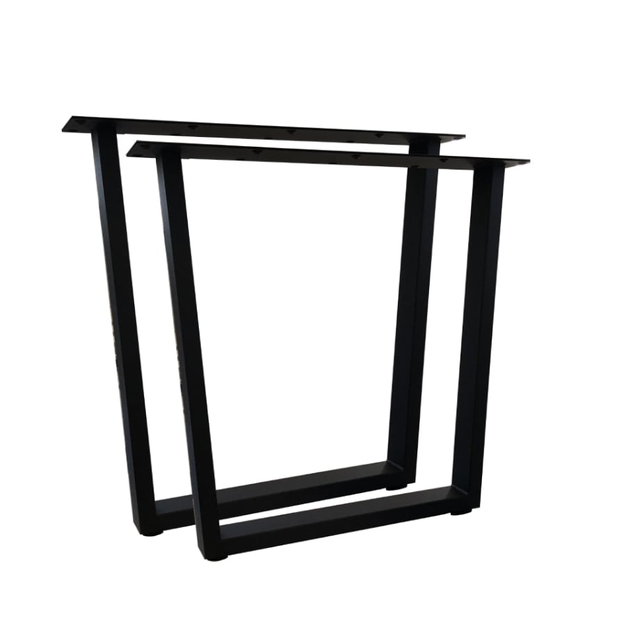 bimiti テーブル脚 台形 パーツ アイアンレッグ 鉄脚 ブラック