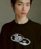 ロマンチスト Tシャツ_BLACK/Romantic T-shirt_Black