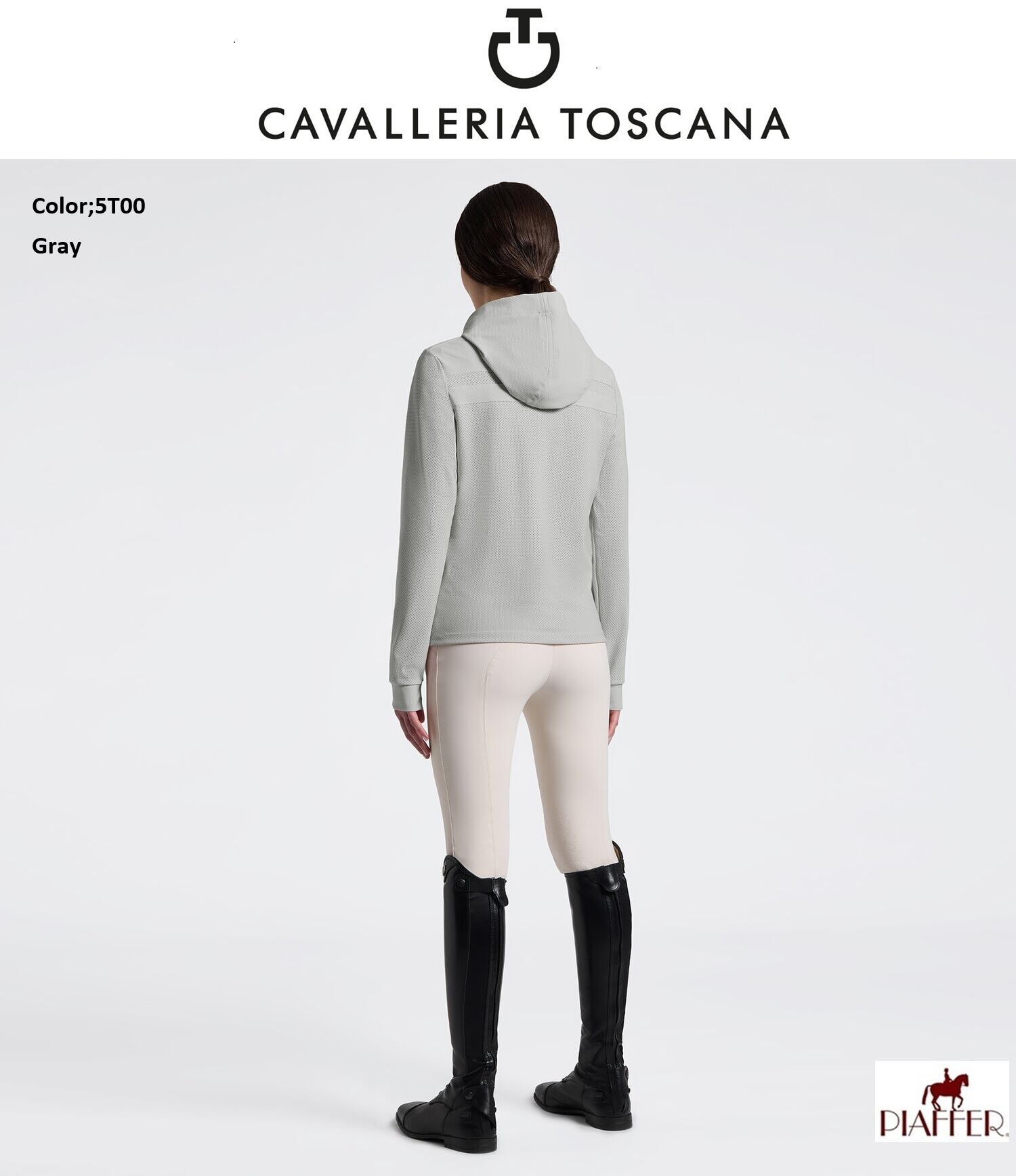 乗馬　ポロシャツ【CAVALLERIA TOSCANA】 CavalleriaToscanaレディス スエットシャツ MAD157 JF236 | 乗馬用品