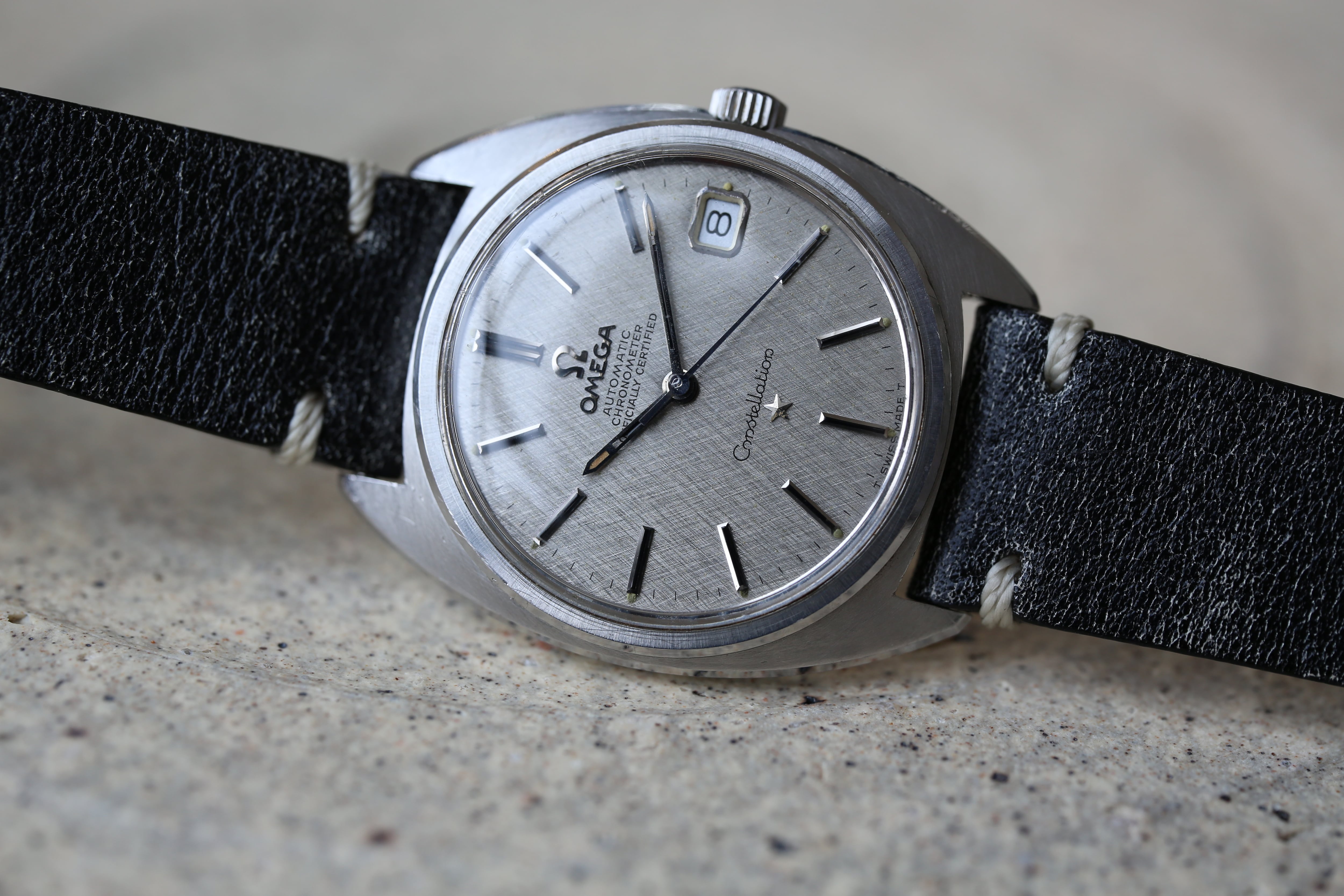 OMEGA】 1968年製 コンステレーション Cラインケース フラットベゼル
