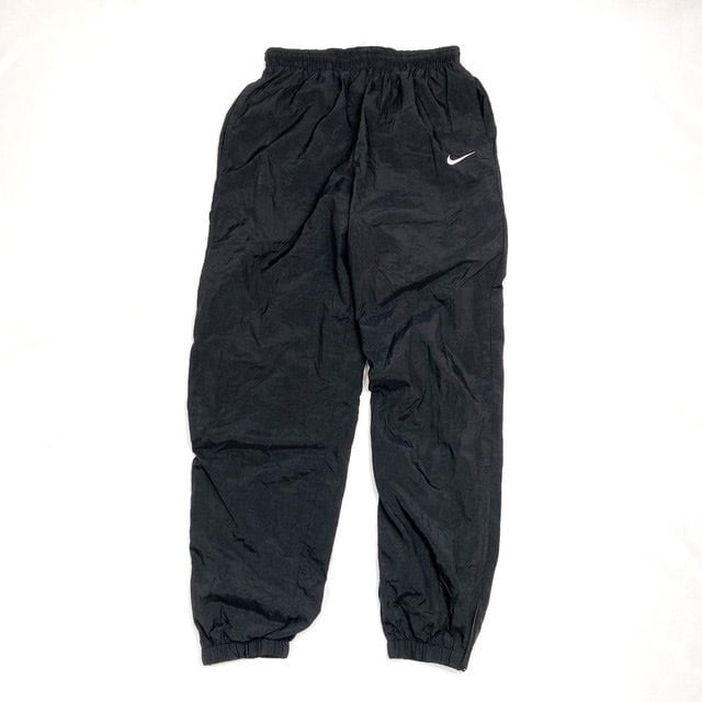 90's Nike Nylon Pants / ナイキ ナイロンパンツ スウォッシュ 銀タグ ...