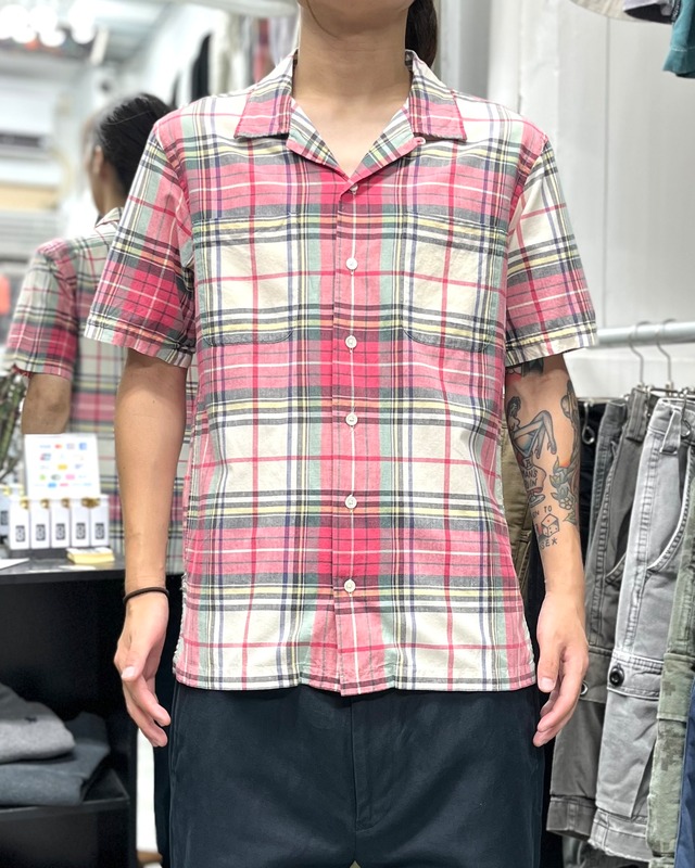 00’s~ Polo by Ralph Lauren Design Open Collar Shirt【Roots店】