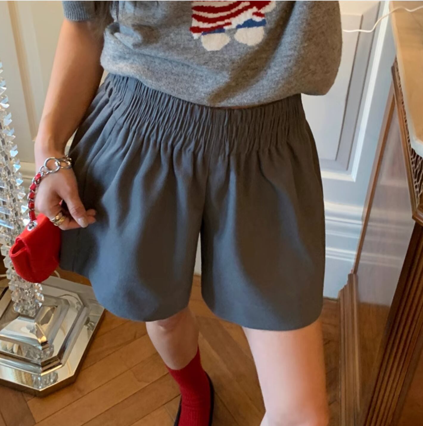 Early Spring Design Niche Wide Leg Pants