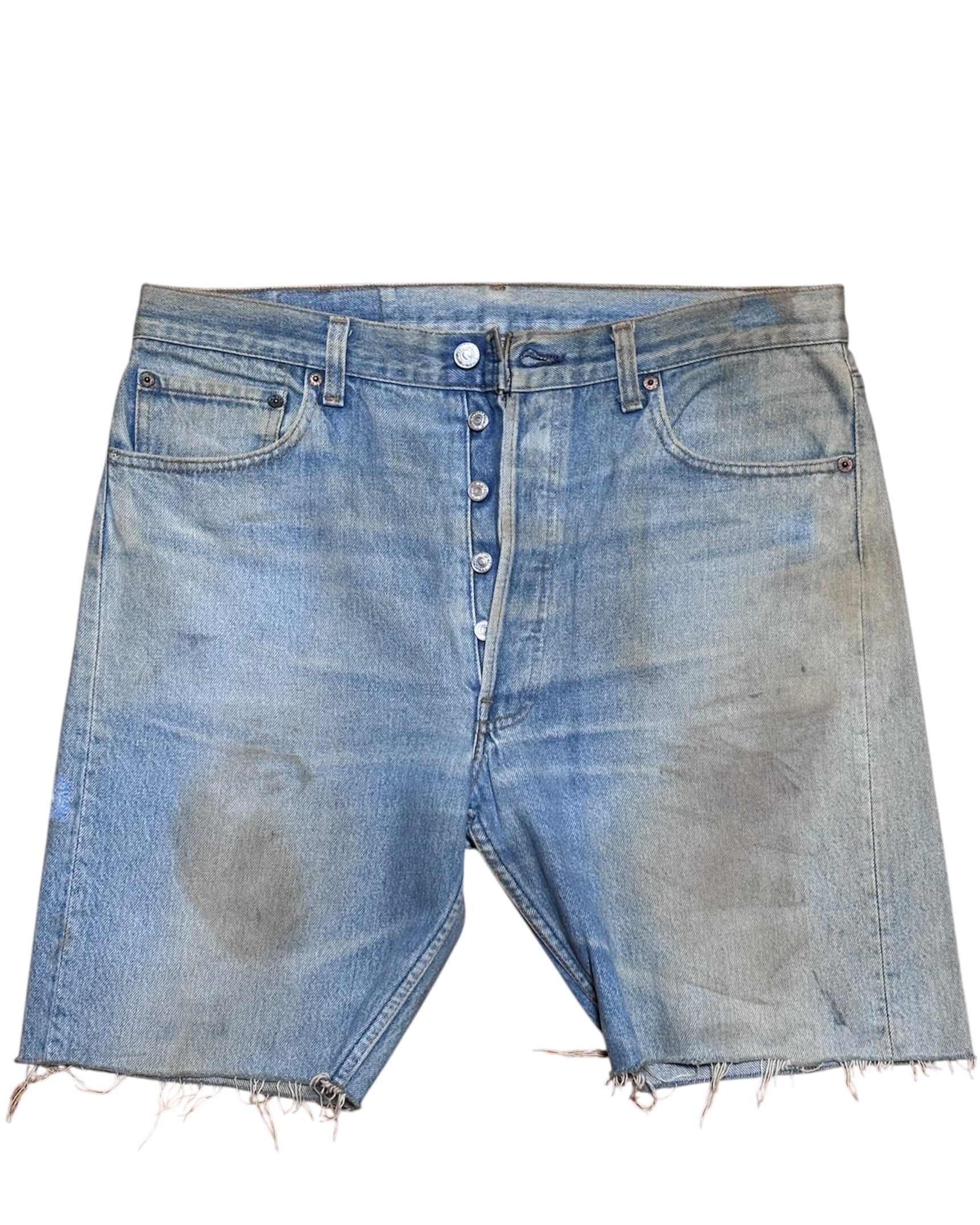 90's Levi's 501 Cut-Off Denim Shorts "Made in USA"