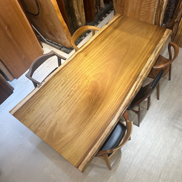 ゴールデンウッド_2150×900-1050×60_浅草本店_テーブル天板/一枚板 262892 t001