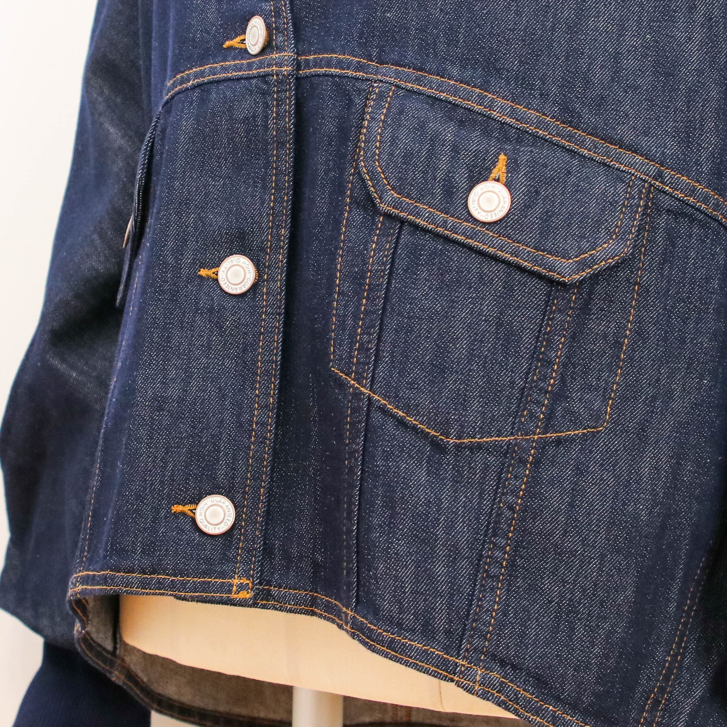 PASSIONE(パシオーネ) 516429】Vネックデニムジャケット | ブティック EVE