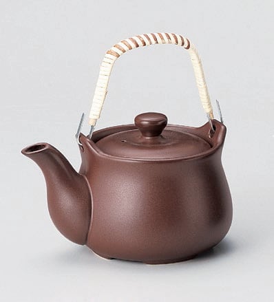 Y1051 山源 黒釉耐熱土瓶6号 薬用土瓶 常滑焼 | ヤマキイカイのネット