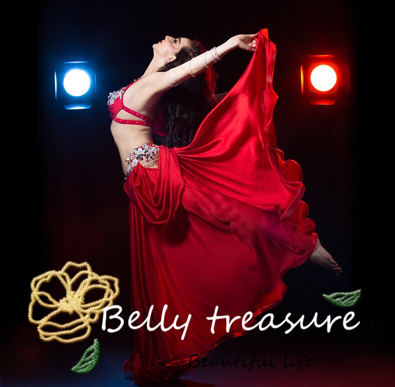ベリーダンス オーダーメイド衣装 4色 WZY2631 | Belly Treasure®︎