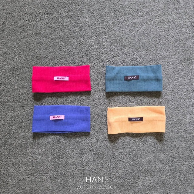 【取寄/韓国直送】Hans  カラーへアバンド｜秋服｜韓国子供服｜26/AT