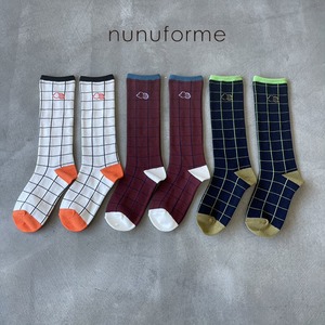 【nunuforme】socks5 いぬいぬsocks 16-24㎝
