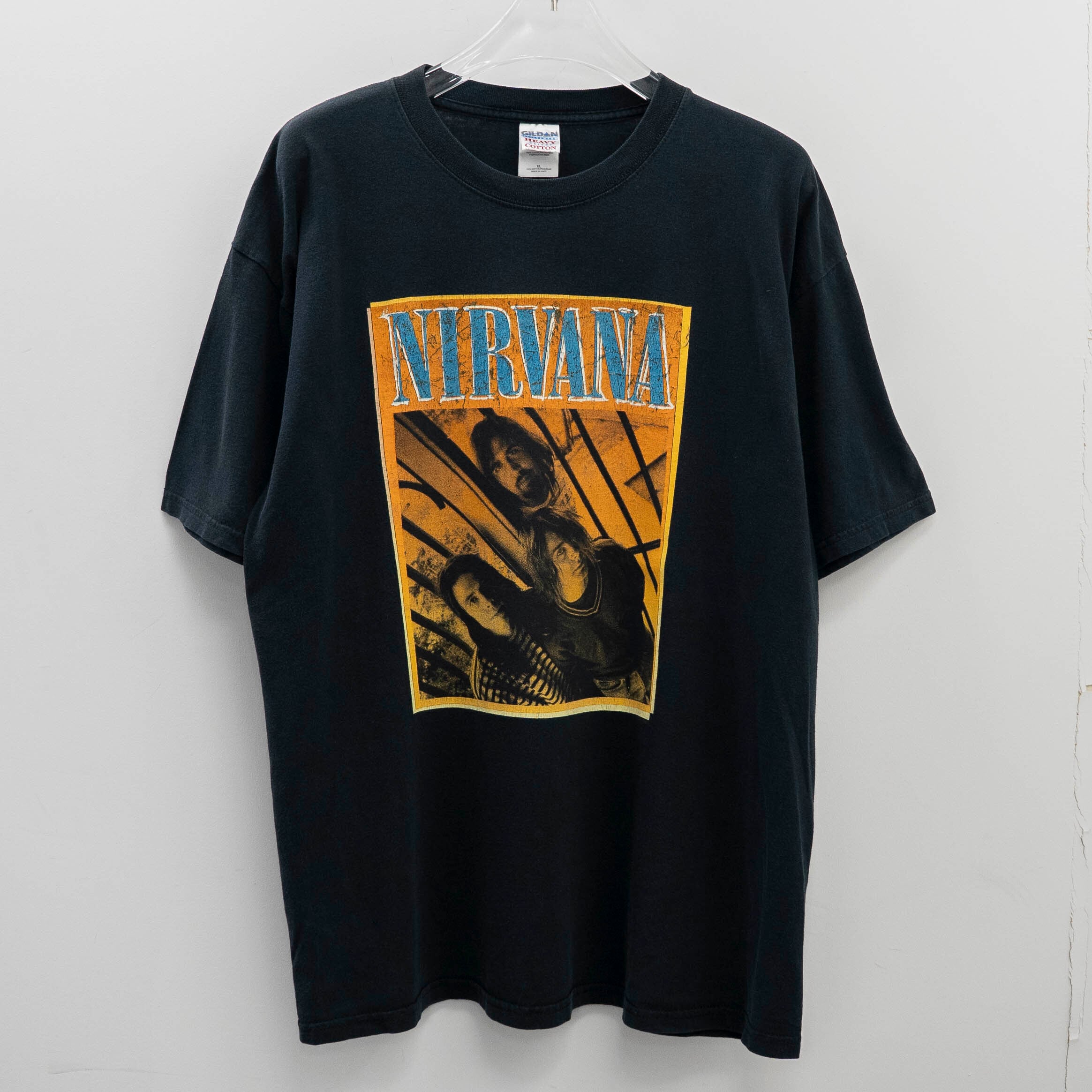 Nirvana " Portrait ” Gildan XL 【A6-150】