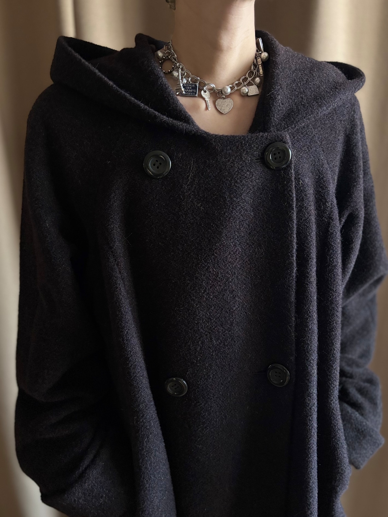 MADE IN JAPAN hoodie long coat-5094-12