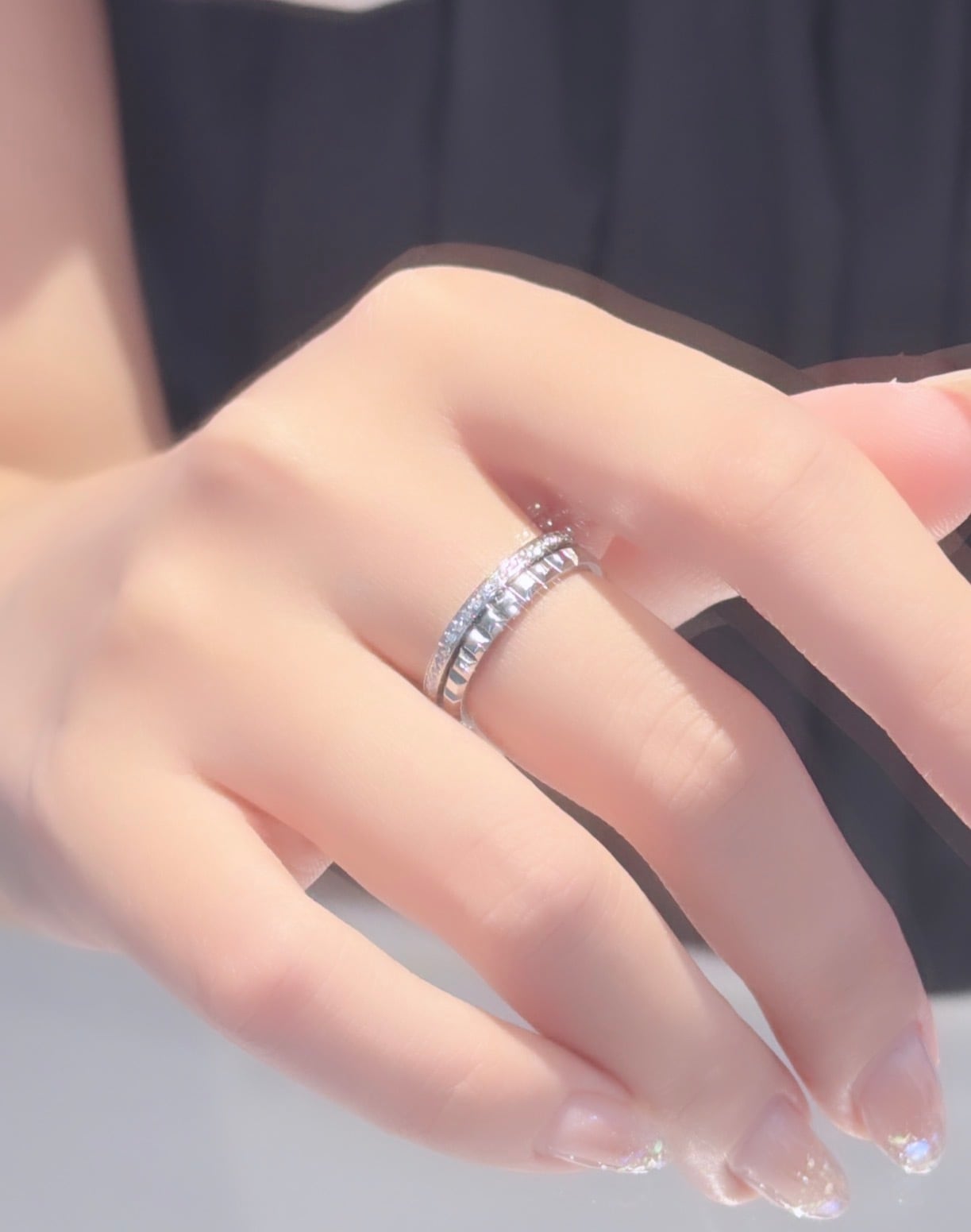 cube zirconia ring | SASSY ANGEL