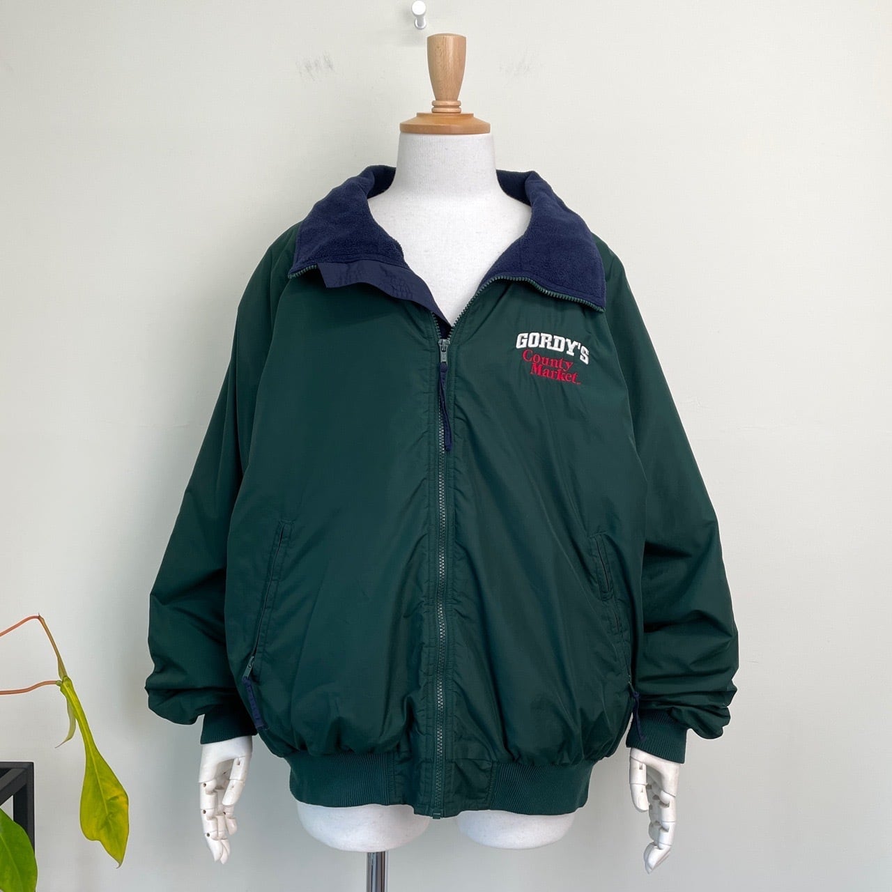 00s TRI-MOUNTAIN 企業ロゴ ウォームアップジャケット ヴィンテージ