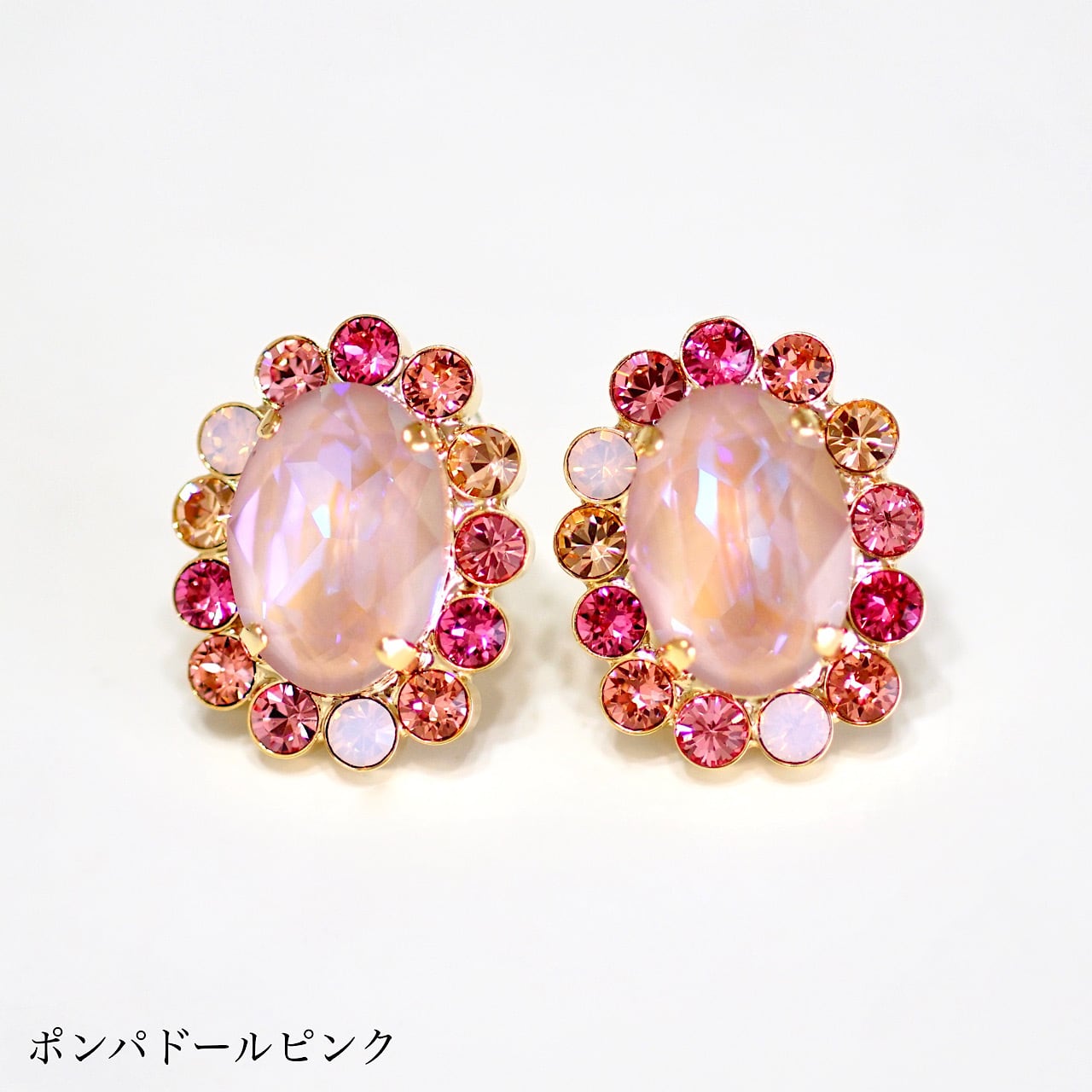 MAKI NUMOTO マキヌモトピアス オータムキャンディ オーバル 