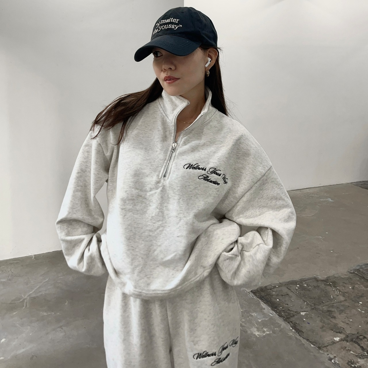 《残り僅か》Wellness zip track set up【2colors】