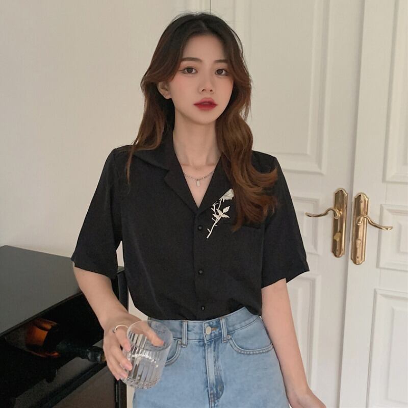 スタイルブラウス シャツ サマー薄手カラー 夏物 1号婦人29741681428