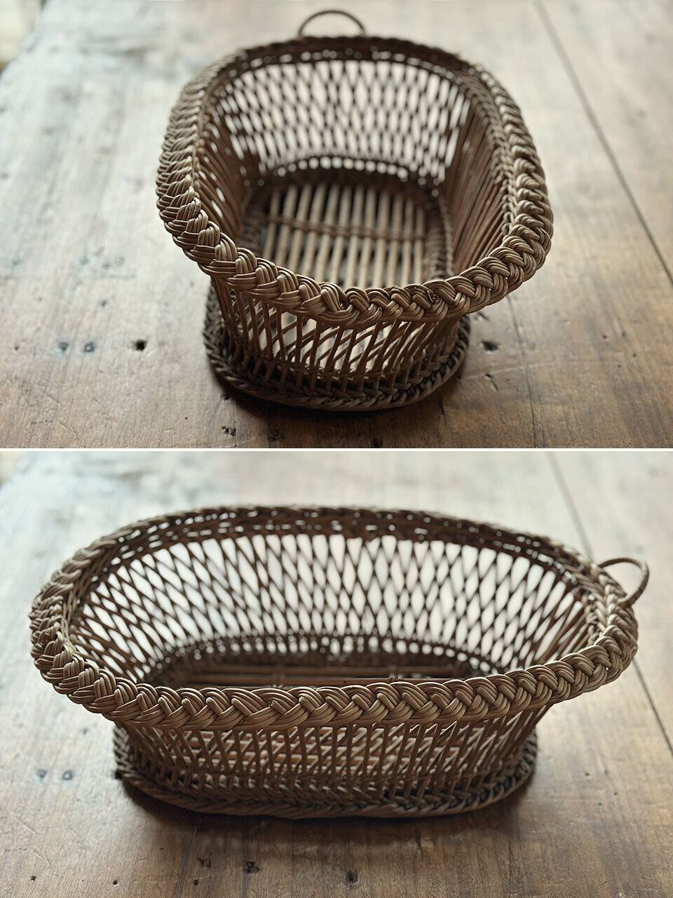 収納オーバルパニエ 卓上バスケット | Brocante de La Cocotte