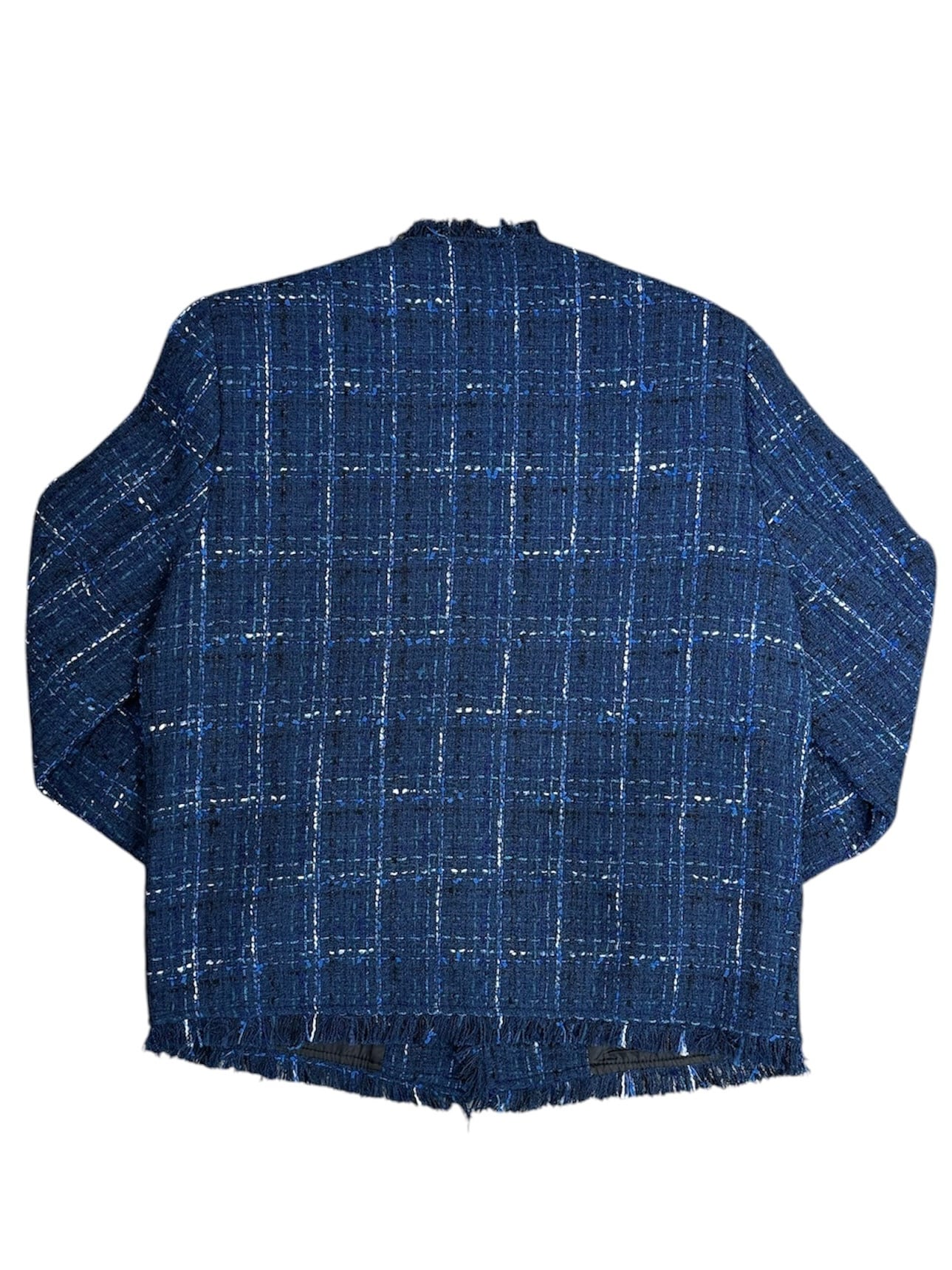 ALUDE SELECT】blue check tweed jacket | 【ALUDE】韓国メンズ 