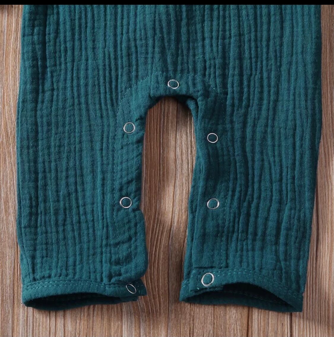 グリーンフラワーカバーオール》》》》》》》ベビー ロンパース カバーオール フリル スタイ 韓国 プチプラ ヴィンテージ 海外子供服 撮影 フォト