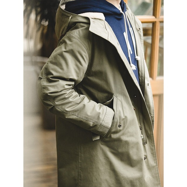 Military Hoodie Coat【G0914】