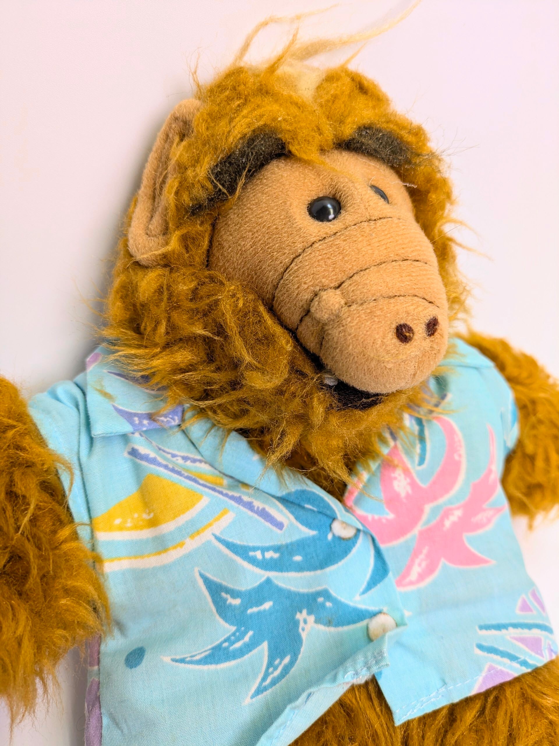 ☆ VINTAGE ☆【 ALF(アルフ)】VINTAGE Made in 1988 PLUSH TOY / ぬいぐるみ / ハンドパペット / BURGER KING / ミールトイ / サーファー 〚アメリカン雑貨 アメトイ〛