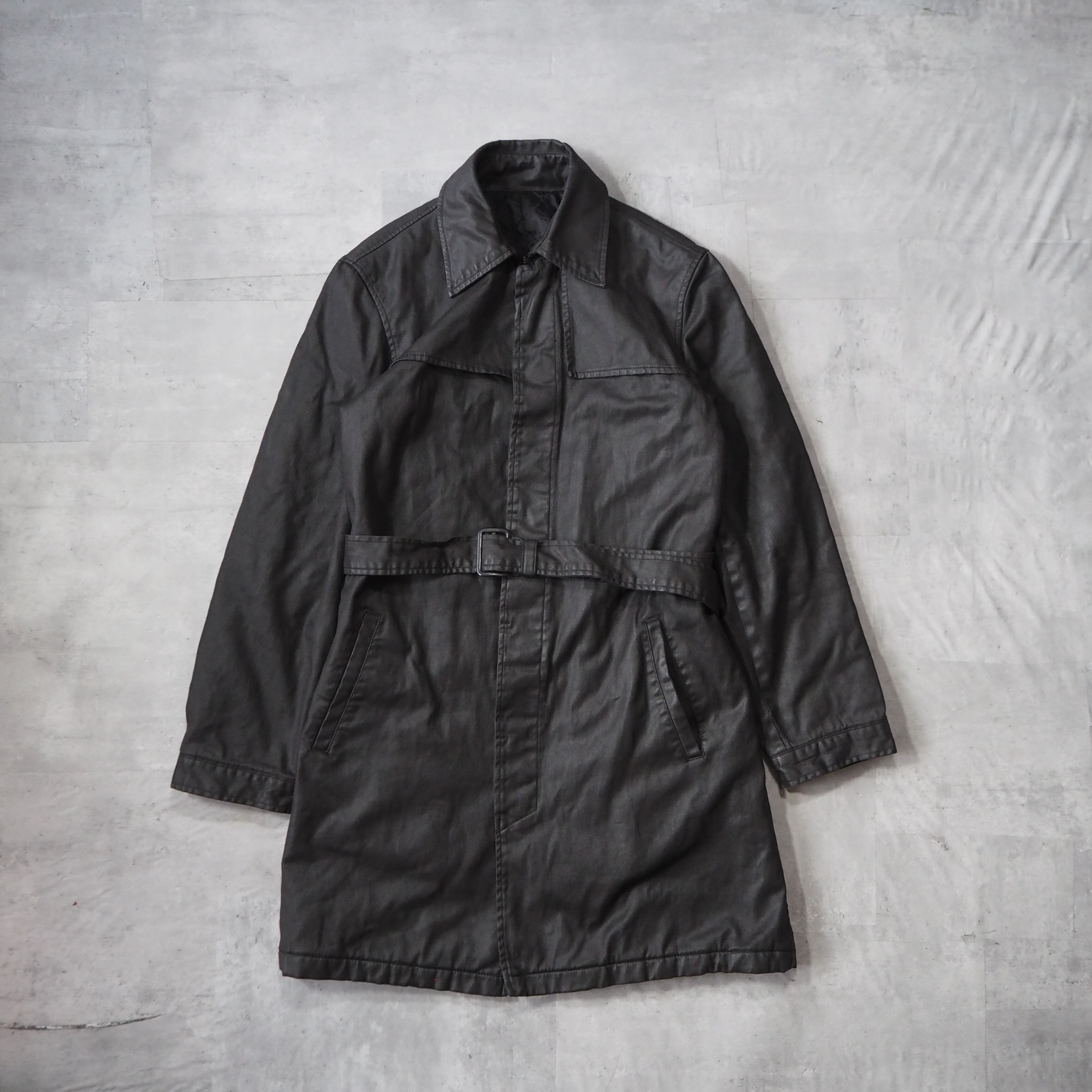 90s “Calvin Klein Jeans” black padded coat 90年代 カルバンクライン ...