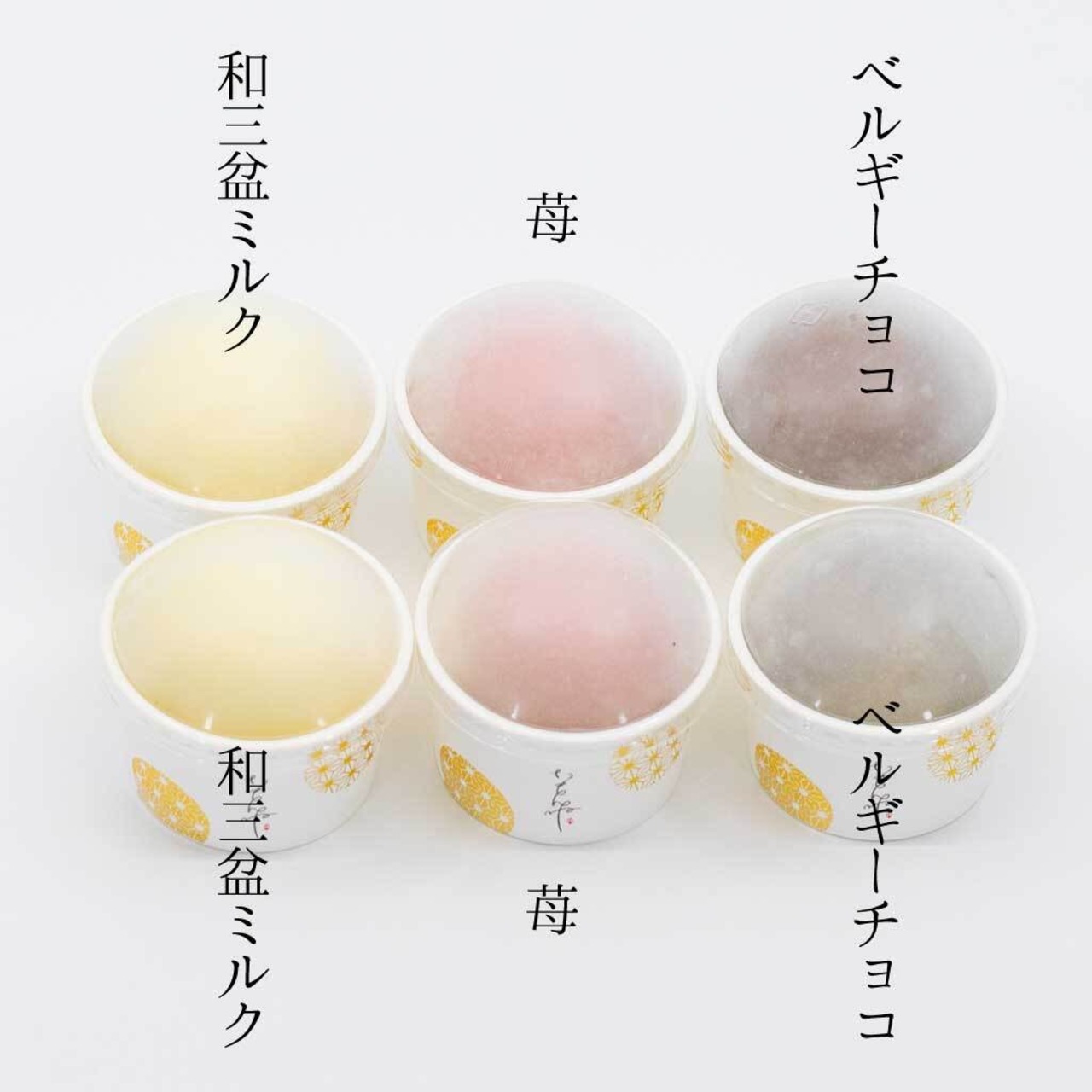 【予約販売10月1日～10月10日発送分】おうちジェラ餅®︎《お子様に人気のフレーバー》6個