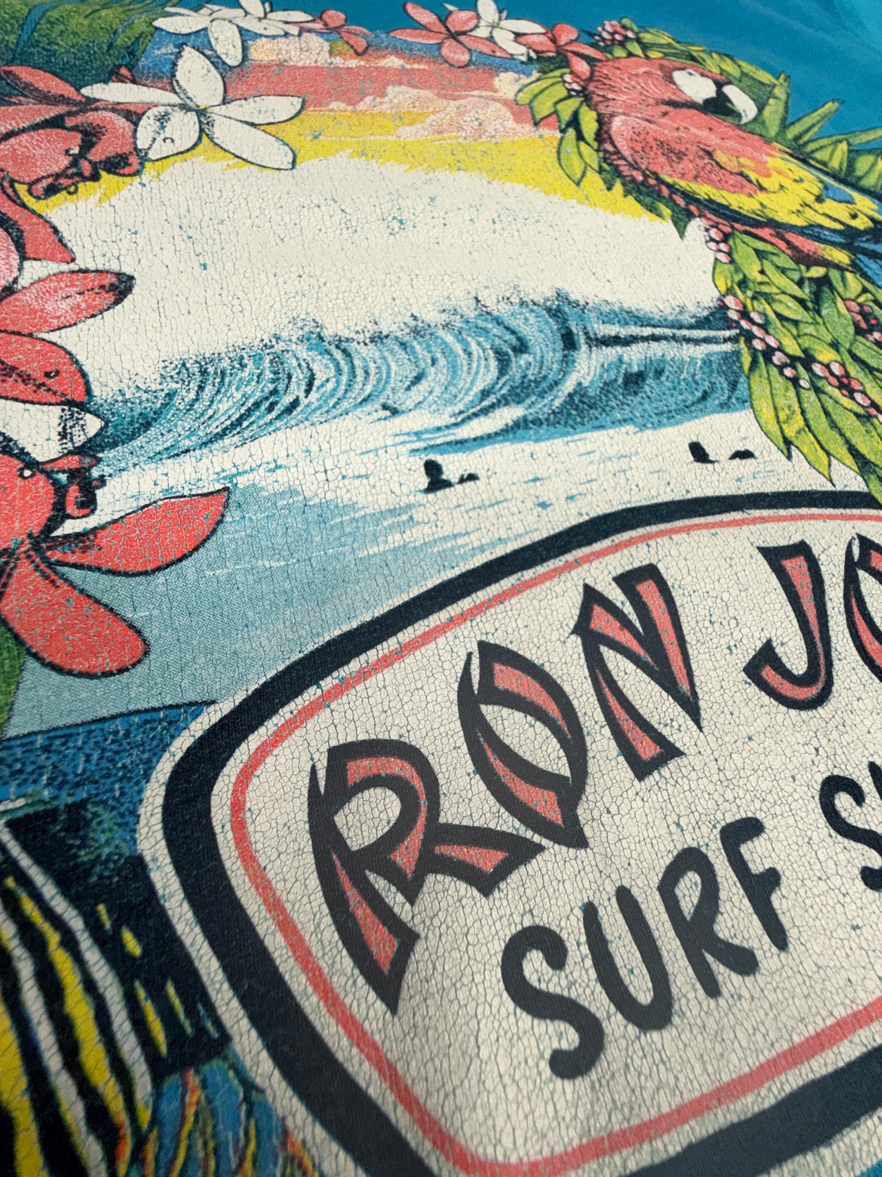 80s RON JON SURF SHOP / Hanes BEEFY-T made in usa・画像9