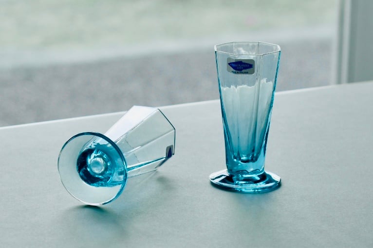 Nuutajarvi Octagonal Glass（Kerttu Nurminen) | Pyöritä