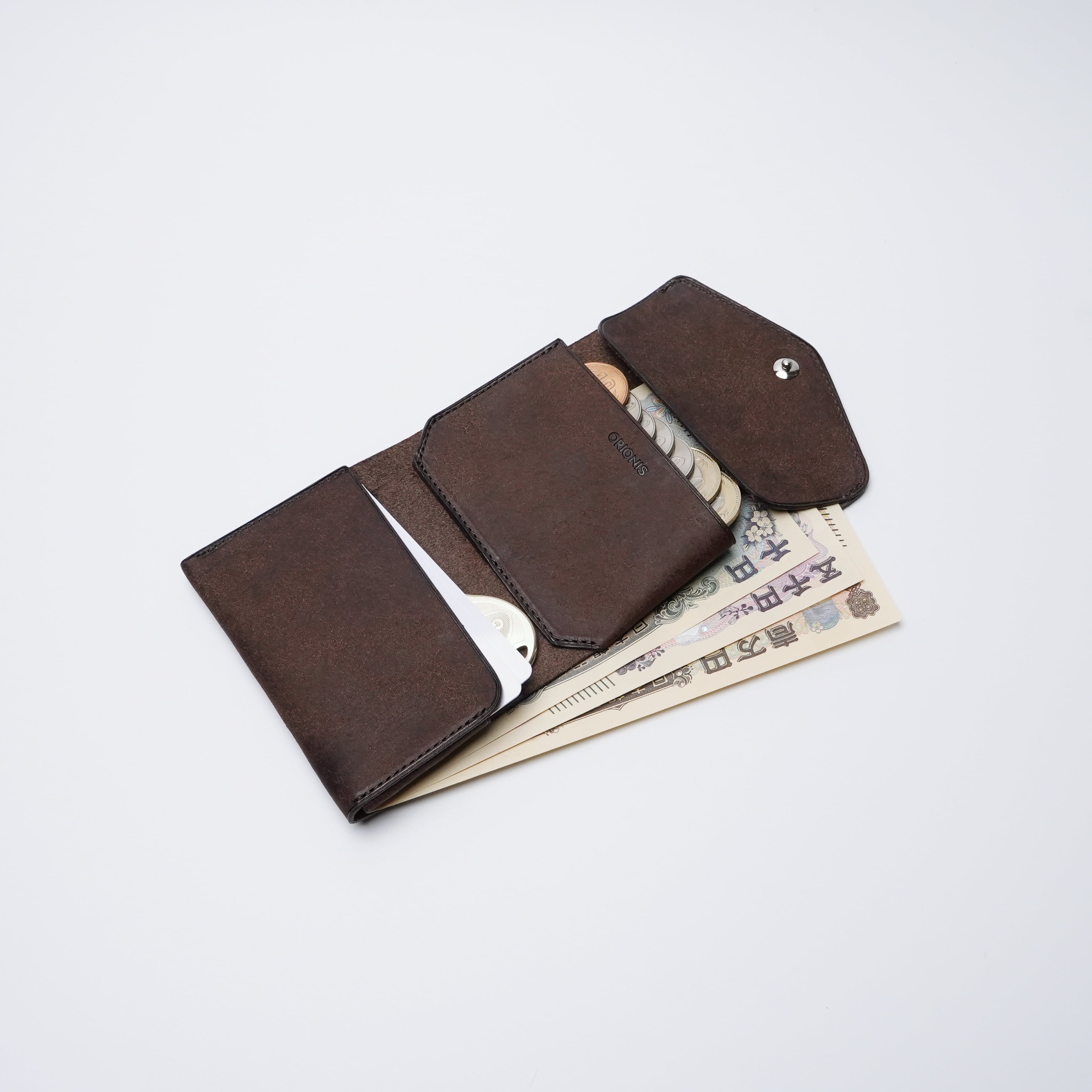 Compact Trifold Wallet MARGOT | ORIONIS