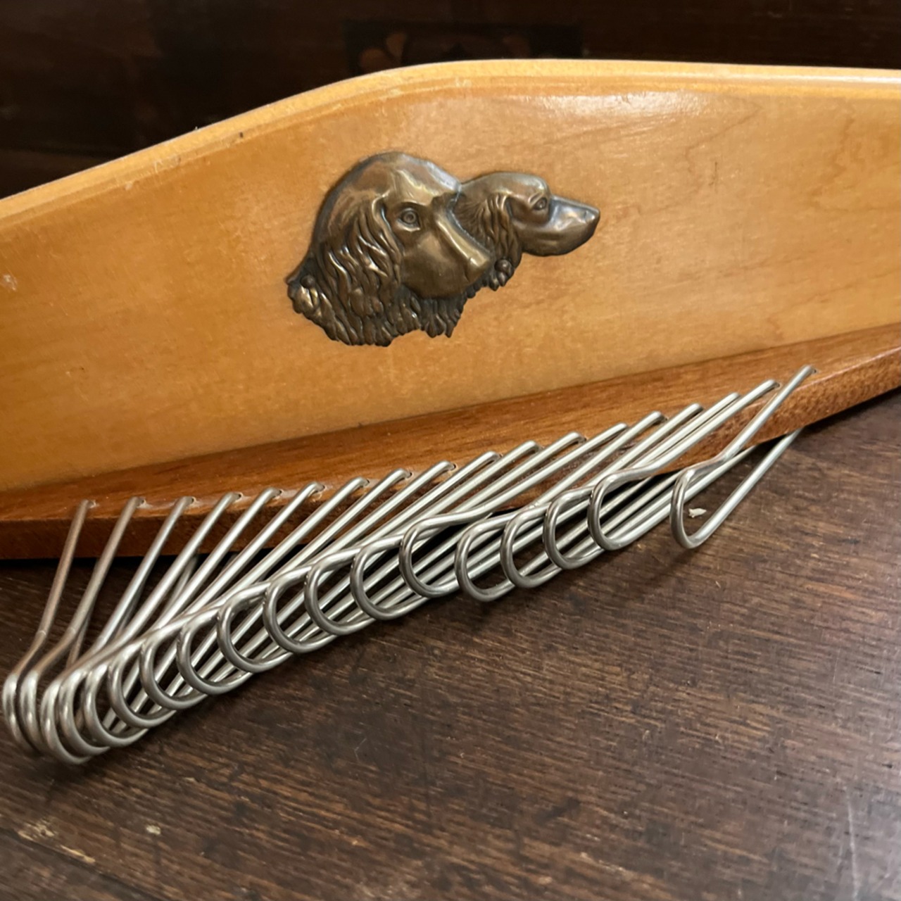 ヴィンテージ ネクタイホルダー Vintage Wood Tie Holder | my desk 