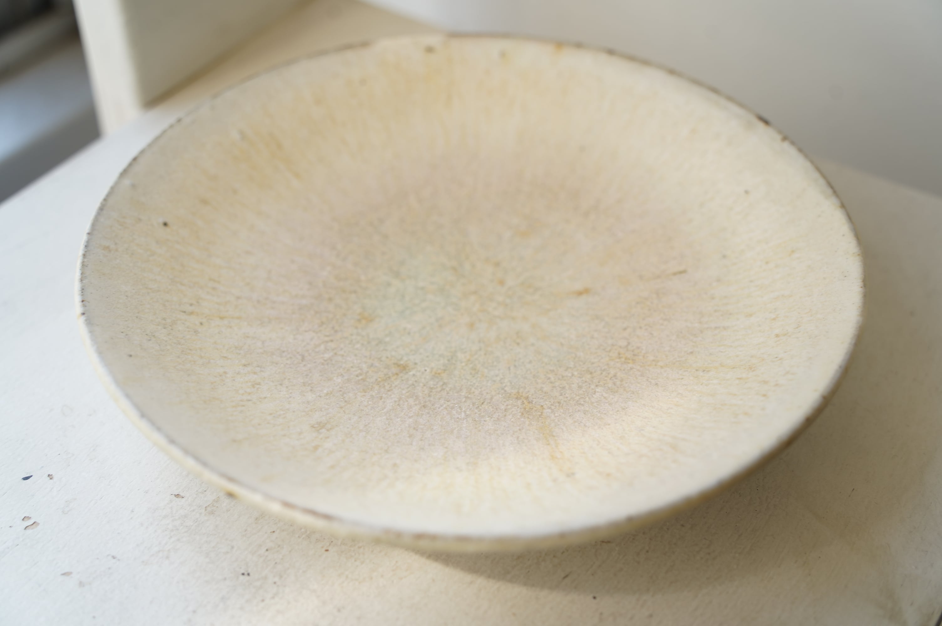 55 6寸皿 灰粉引 北岡幸士 4