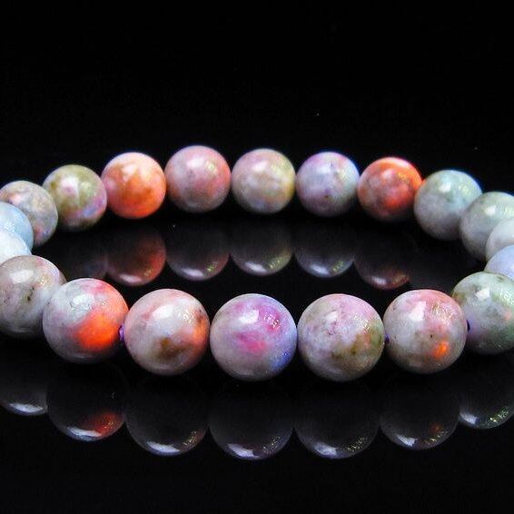 ハックマナイト ブレスレット 9mm 一点物 メール便可 111-49309