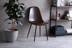 【単品】Jolly 一人掛けダイニングチェア(PVCレザー)