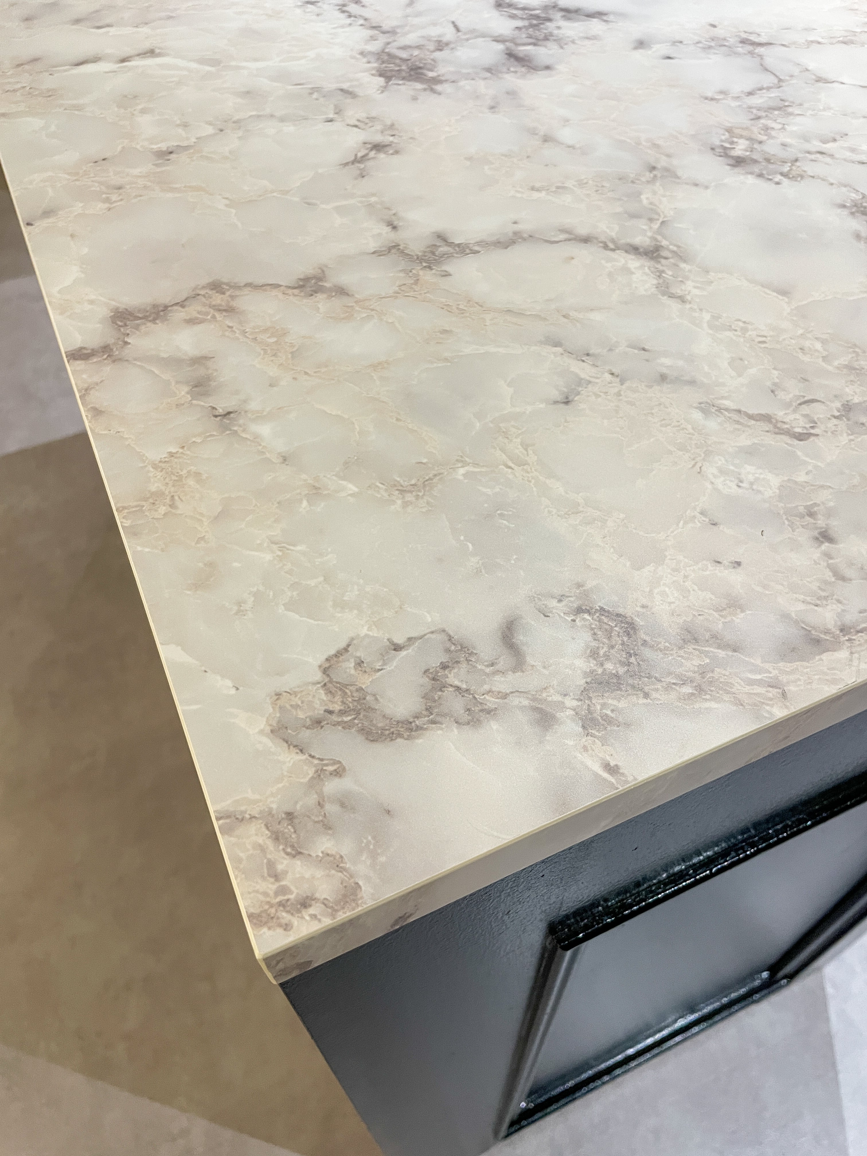 ネイルテーブル ホワイト 大理石風テーブル ダイニングテーブル