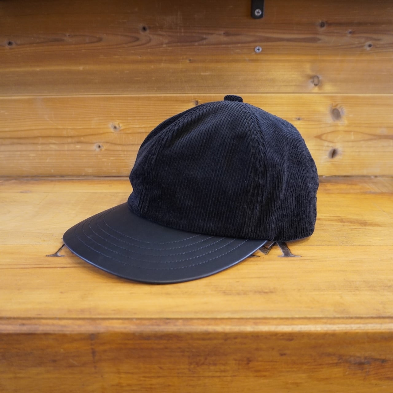 morno Corduroy × Leather Cap | Aonoha by Crony Club