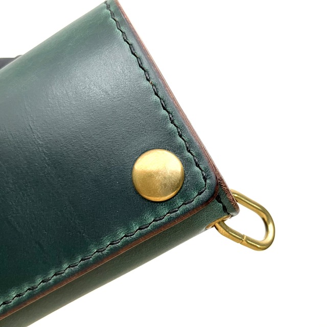 AMERICAN CLASSIC PULL UP BLUE/ミニウォレット