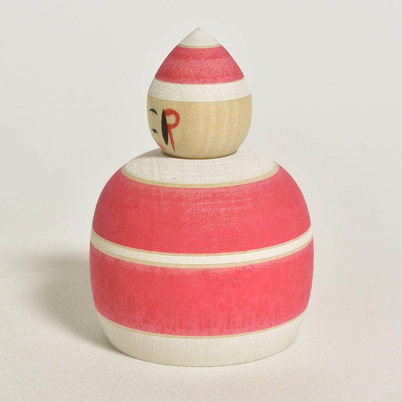 クリスマスえじこちゃんこけし 約1.5寸 約4.5cm 鈴木明 工人（作並系