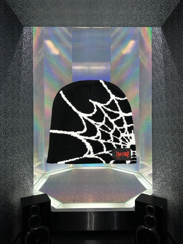 【LOVE KILLER 】killer spiderweb beanie