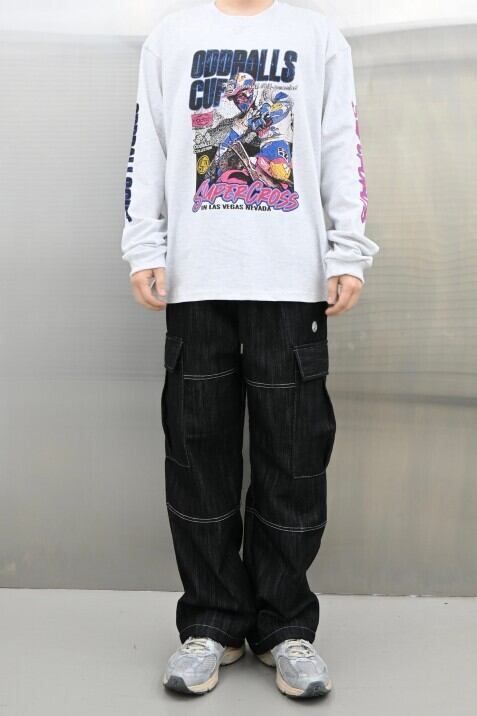 ☆Stray Kids リノ 着用！！【ODDBALLS CLUB】ODBC SUPER CROSS LONG