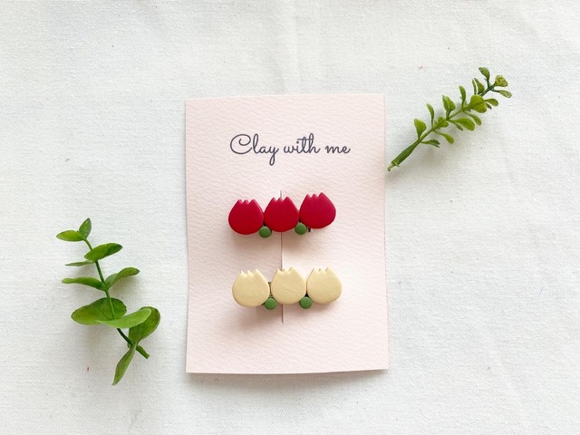 TULIP hair clips 3