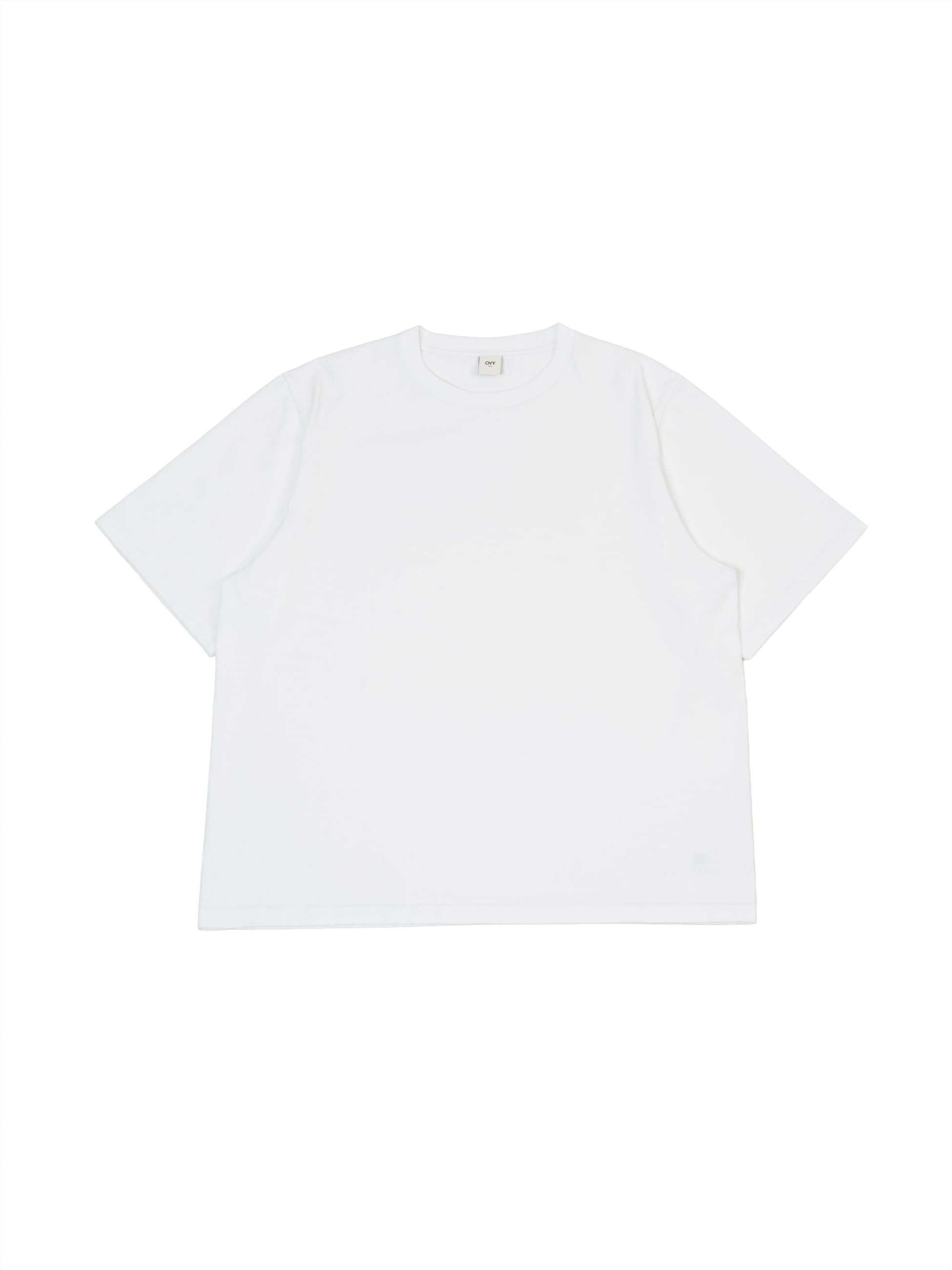 【OVY 】Fine Cotton Basic T-shirts 2枚セット Original Fabric 2pac T-shirts (white&black) | OVY